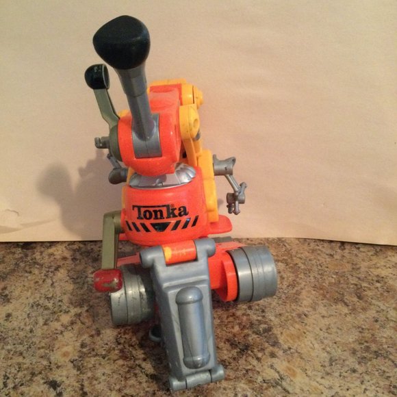 Tonka Chomper My Talkin Truckbot Plastic Backhoe Digging Toy - Picture 7 of 7